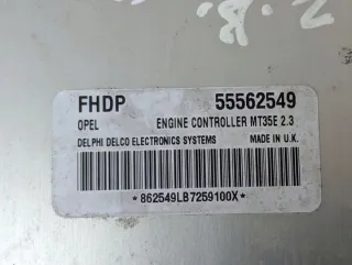 55562549 Блок управления двигателем Opel Astra H Арт e11869028, вид 5
