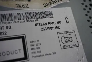 25915BH10C 346576879031 Блок навигации Nissan Qashqai 1  Арт e11867556, вид 4