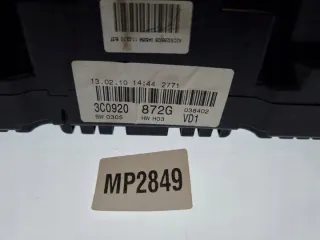 3C0920872G Щиток приборов (приборная панель) Volkswagen Passat B6 Арт e11860709, вид 2