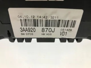 3AA920870J Щиток приборов (приборная панель) Volkswagen Passat B7 Арт e11860704, вид 3