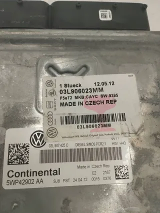 03L906023MM Блок управления двигателем Volkswagen Golf 6 Арт e11851743, вид 5