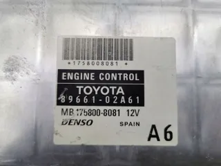 8966102A61 Блок управления двигателем Toyota Corolla E120 Арт e11851657, вид 6