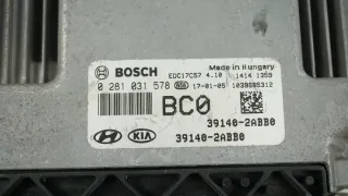 0281031578 39140-2ABB0 Блок управления двигателем Hyundai i30 PD Арт e11850454, вид 3