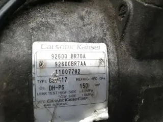 QASHQAIQASHQAI+2 92600BR70A Компрессор кондиционера Nissan Qashqai 1  Арт e11845106, вид 5