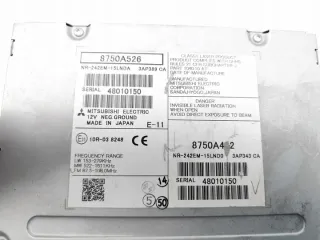 8750A526 3AP389CA Блок навигации Mitsubishi Outlander 3 Арт e11843135, вид 7