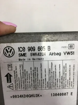 2000-2005 1C0909605B Блок AirBag Volkswagen Passat B5 Арт e11836178, вид 6