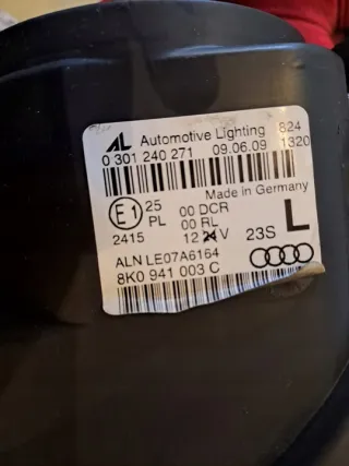 8K0941003C Фара левая Audi A4 B8 Арт e11833202, вид 5