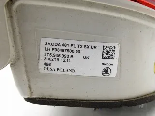 3T5945093B KM17473375621 Фонарь задний левый Skoda Superb 2 Арт e11831553, вид 4