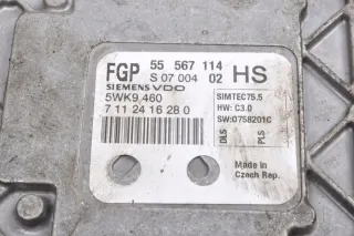 55567114 Блок управления двигателем Opel Astra H Арт e11827074, вид 5