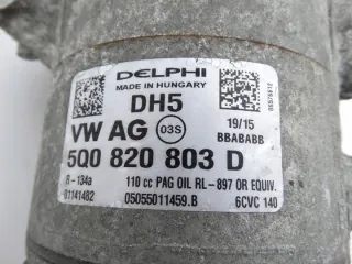 5Q0820803D 5Q0820803D, 5Q0820803E, 5Q0820803F, 5Q0820803B, 248300-3140 Компрессор кондиционера Seat Leon 3 Арт e11824576, вид 3