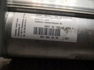 2038604405 Подушка безопасности Mercedes C W203 Арт e11822625, вид 4