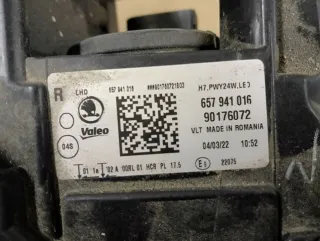 657941016 Фара правая Skoda Scala Арт e11814099, вид 5