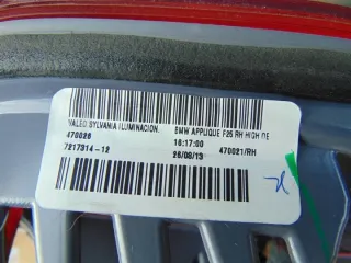 7217314 Фонарь задний правый BMW X3 F25 Арт e11809981, вид 4