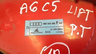 4B9945096F Фонарь задний правый Audi A6 C5 (S6,RS6) Арт e11809492, вид 5
