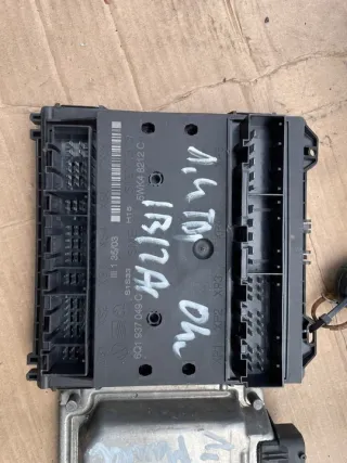 03E906023D 0281011244 Блок управления двигателем Seat Ibiza 4 Арт e11803741, вид 2