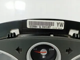 13225964 M1S1010003264 Щиток приборов (приборная панель) Opel Astra H Арт e11795347, вид 6