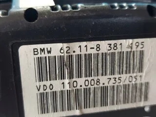 62118381195 Щиток приборов (приборная панель) BMW 3 E30 Арт e11792888, вид 12