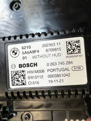 5A5A9F4 8709815 Щиток приборов (приборная панель) BMW X3 G01 Арт e11792800, вид 2