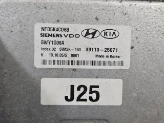 39110-25071 G4KG IMPRK1448228, 39110-25071, 5WY1G06A Блок управления двигателем Hyundai Sonata (NF) Арт e11790447, вид 5