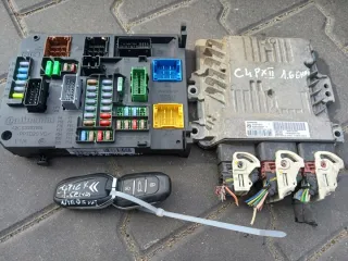 0261201505 9664733680 Блок управления двигателем Citroen C4 2 Арт e11790252, вид 1