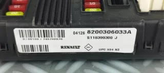 8200306033A S118399300J Блок предохранителей Renault Megane 2 Арт e11780445, вид 8