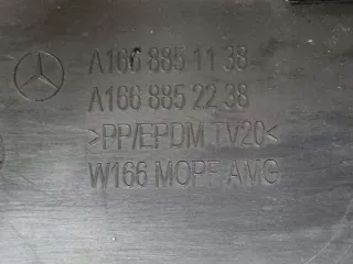 A1668852238 Бампер задний Mercedes ML/GLE W166 Арт e11777079, вид 2