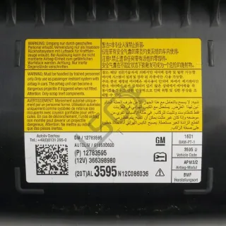 618893100A Подушка безопасности Opel Zafira A Арт e11775297, вид 3
