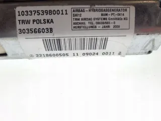 2218600505 Подушка безопасности Mercedes S W221 Арт e11775169, вид 3