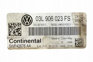 03L906023FS Блок управления двигателем Volkswagen Passat B7 Арт e11770921, вид 5