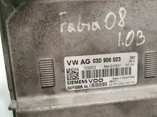 03D906023 Блок управления двигателем Skoda Fabia 1 Арт e11770735, вид 4