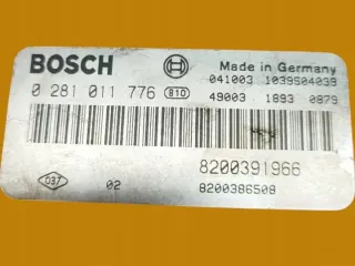 0281011776 8200391966 2003-2009 Блок управления двигателем Renault Grand Scenic 2 Арт e11770577, вид 3