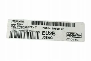 7G9112A650YE Блок управления двигателем Ford Mondeo 4 Арт e11769574, вид 5