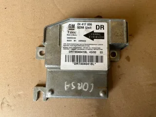 2000-2006 24417006 342853160 Блок AirBag Opel Corsa C Арт e11769269, вид 1