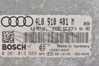 4L0910401M 0281013689 Блок управления двигателем Audi Q7 4L Арт e11768687, вид 2