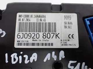 6J0920807K 6J0920807 Щиток приборов (приборная панель) Seat Ibiza 4 Арт e11753972, вид 6