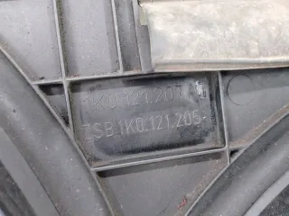 1K0121207AT 1K0121205AB Вентилятор радиатора Volkswagen Golf 5 Арт e11747882, вид 2
