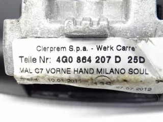 4G0864207D 17434431745 Подлокотник Audi A6 C7 (S6,RS6) Арт e11742596, вид 6