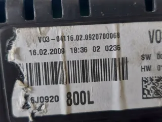 6J0920800L Щиток приборов (приборная панель) Seat Ibiza 5 Арт e11740737, вид 12