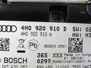 4H0920910D 17432775084 Щиток приборов (приборная панель) Audi A8 D4 (S8) Арт e11740393, вид 7