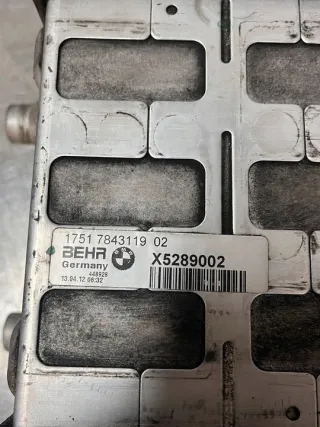 7843119 7555944 Интеркулер BMW 5 F10/F11/GT F07 Арт e11739634, вид 8