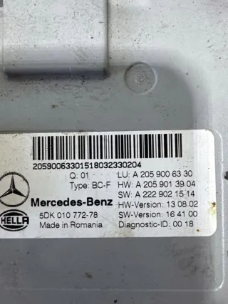 A2059006330 Блок предохранителей Mercedes C W205 Арт e11734197, вид 3