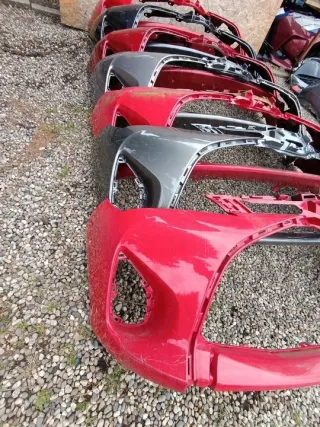 2014-2016 [PLKKO98 Бампер передний Toyota Yaris 3 Арт e11732440, вид 2