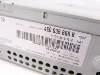 4E0035666B 17432628257 Блок навигации Audi A6 C6 (S6,RS6) Арт e11728237, вид 4