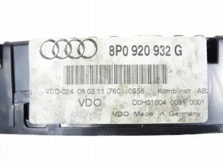 2008-2013 8P0920932G Щиток приборов (приборная панель) Audi A3 8P Арт e11724559, вид 10