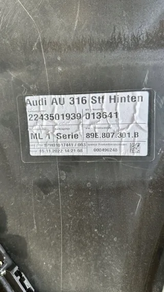 89E807301B 89A807527C 89A807527D Бампер задний Audi Q4 E-TRON Арт e11716979, вид 7