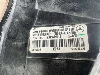 A1669063501 Фонарь задний левый Mercedes ML/GLE W166 Арт e11708469, вид 4