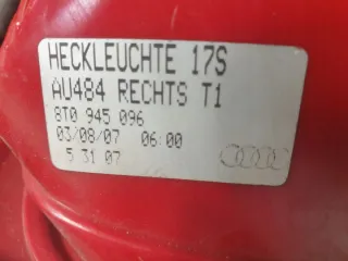 8T0945096 8T0945096B Фонарь задний правый Audi A5 (S5,RS5) 1 Арт e11707075, вид 3