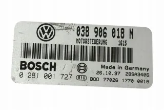 038906018N Блок управления двигателем Volkswagen Passat B5 Арт e11704269, вид 5