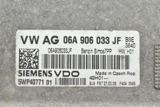 06A906033JF 5WP40771 Блок управления двигателем Volkswagen Golf 6 Арт e11703928, вид 7