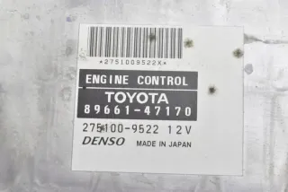 89661-47170 275100-9522 Блок управления двигателем Toyota Prius 2 Арт e11703689, вид 3